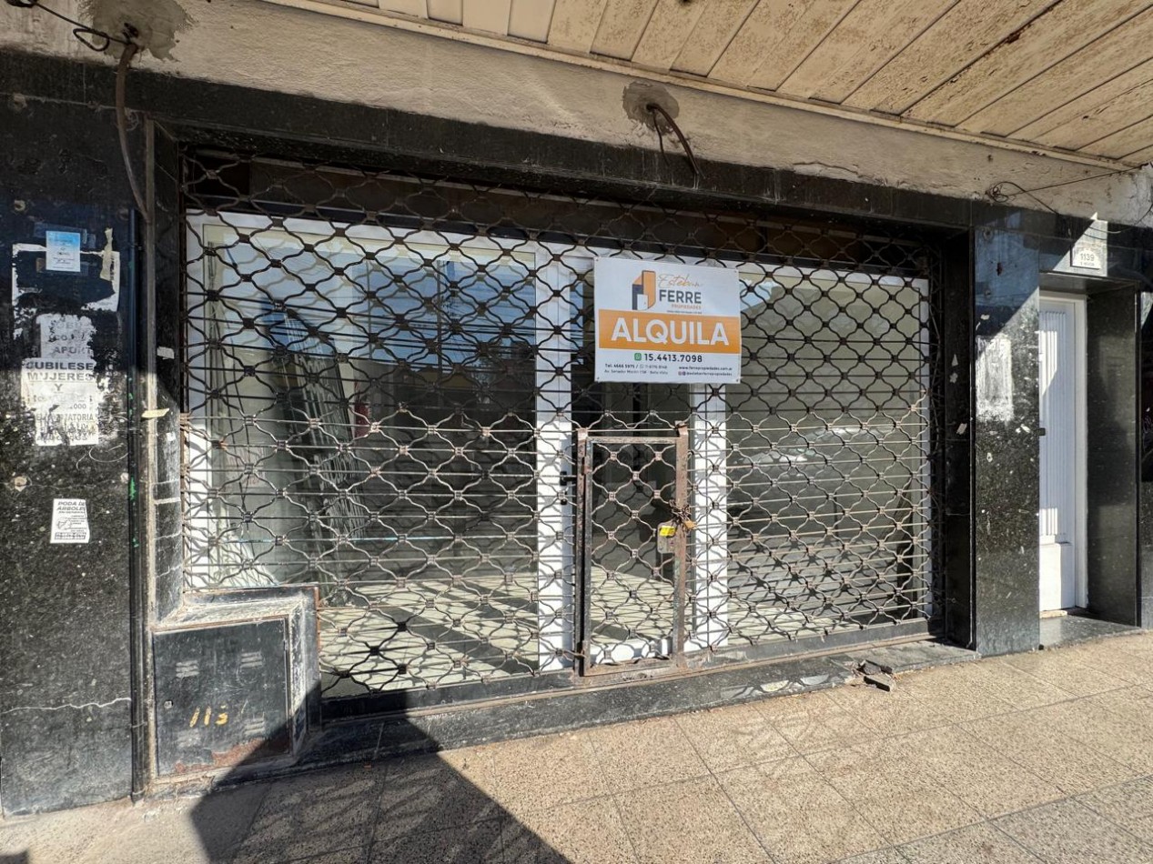LOCAL COMERCIAL EN ALQUILER EN BELLA VISTA