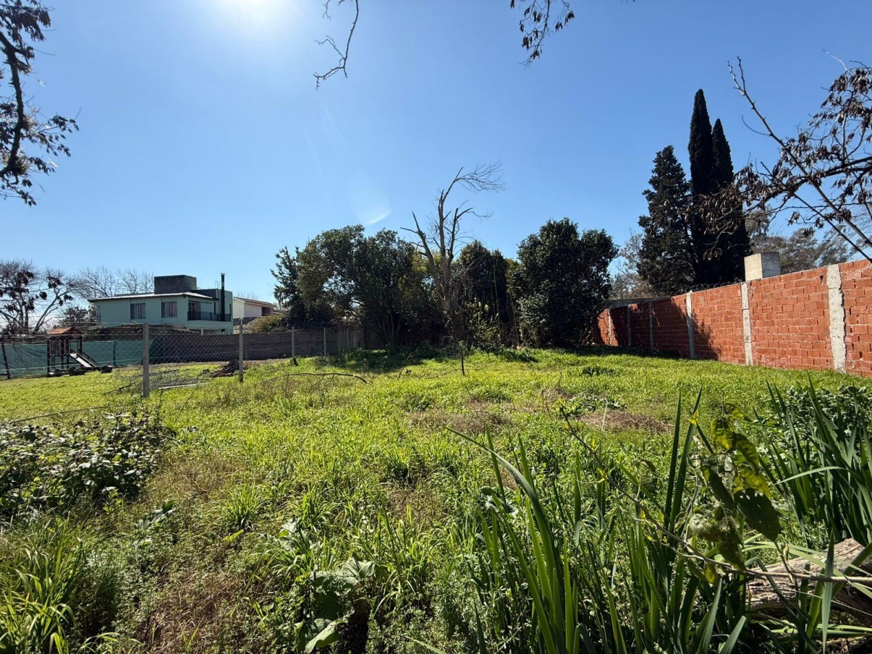 TERRENO EN VENTA EN MUÑIZ.