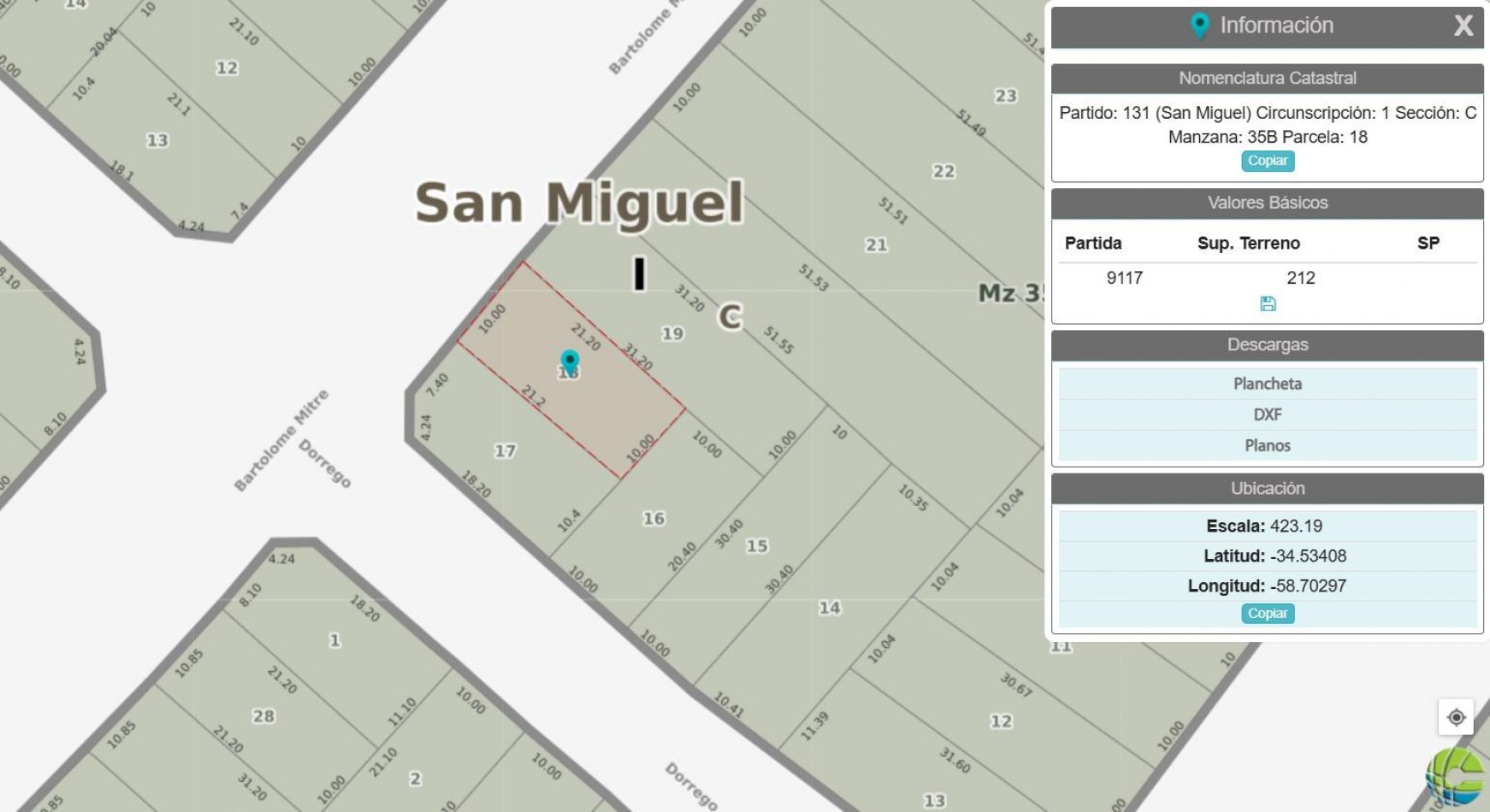 LOTE EN VENTA EN SAN MIGUEL